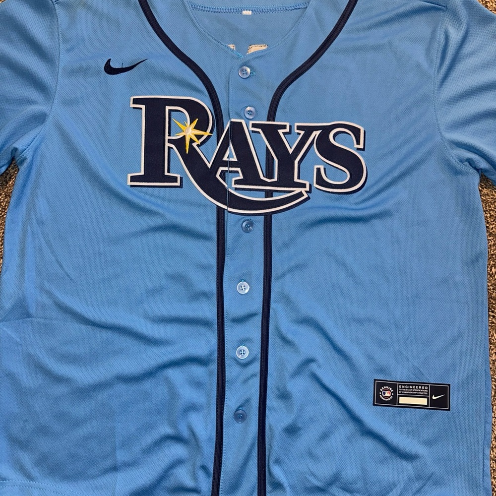 Nike MLB Tampa Bay Rays fully stitched Jersey #5 Franco EUC